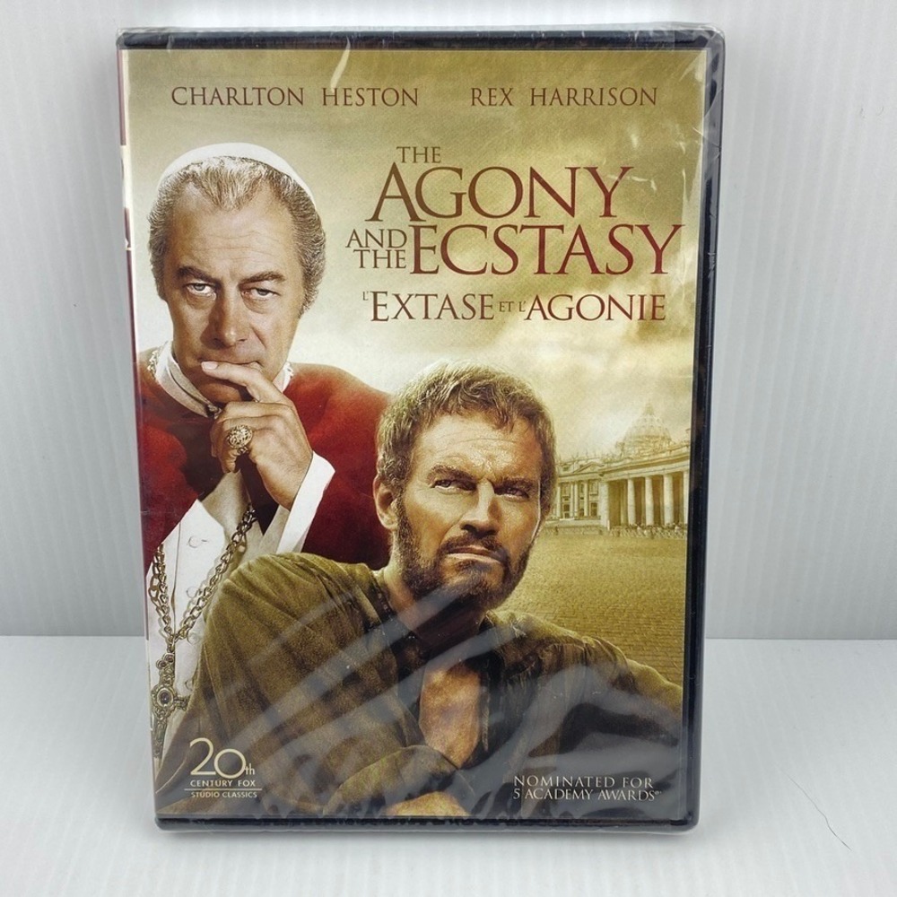 The Agony and the Ecstasy DVD Film Classic Charlton Heston Rex Harrison 1967